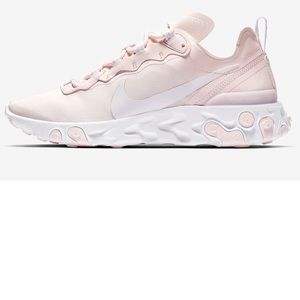Nike Element React 55 Pale Pink Womens Size 8